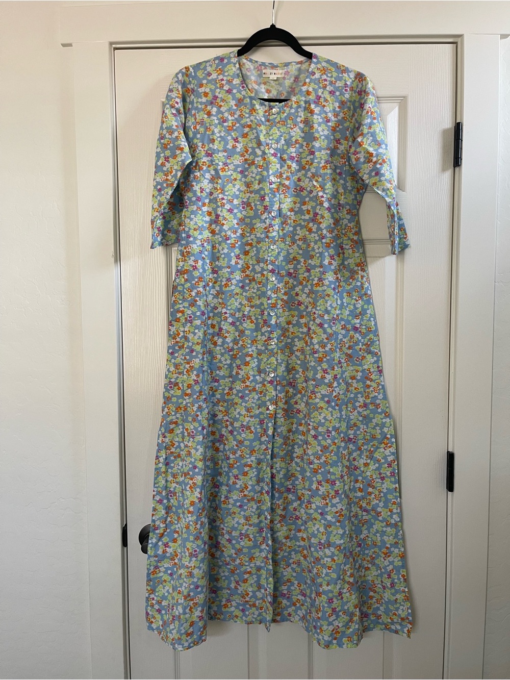 Roller Rabbit Women’s Marine Anu Kurta Floral Dress Size XS